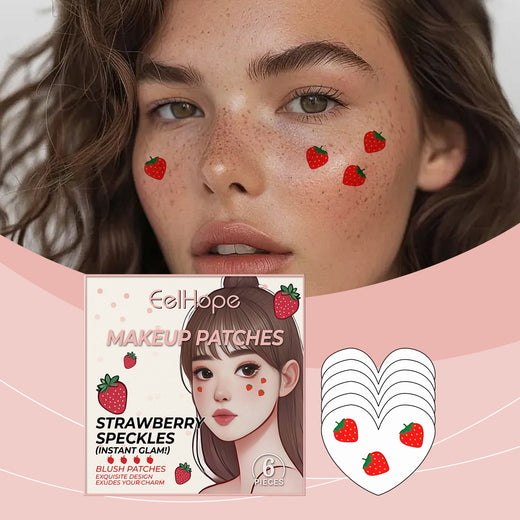 Strawberry Makeup Patches for Instant Playful Glam