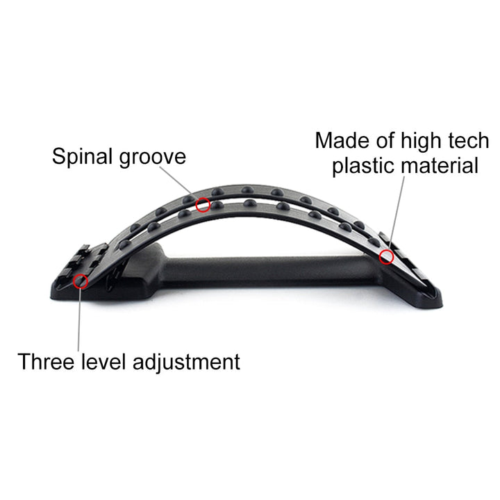 Adjustable Back Stretcher for Lumbar Support Relief