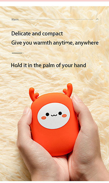 Silicone Hand Warmer — Reusable Self-Heating Portable Warmth