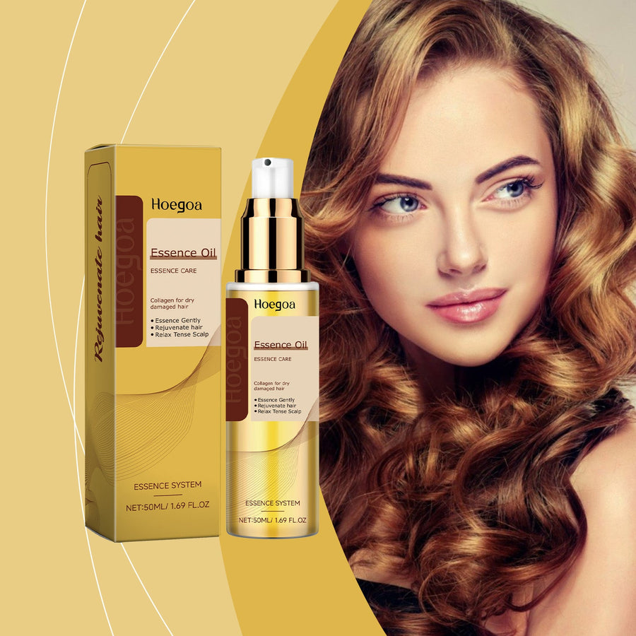 Plant Extract Hair Oil for Glossy, Smooth, Softer Hair