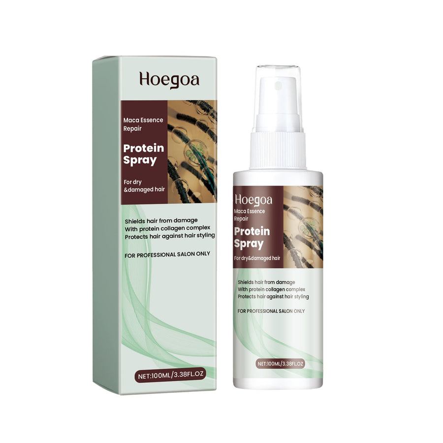 Protein Hair Spray for Smoother, Stronger-Looking Hair