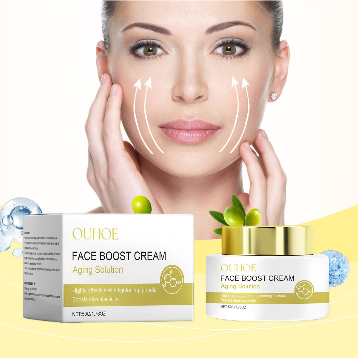 Collagen Firming Cream for Sagging Skin & Elasticity