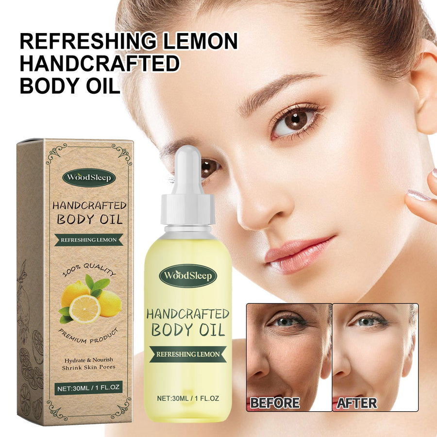 Refreshing Lemon Body Oil for Hydrated, Even-Looking Skin