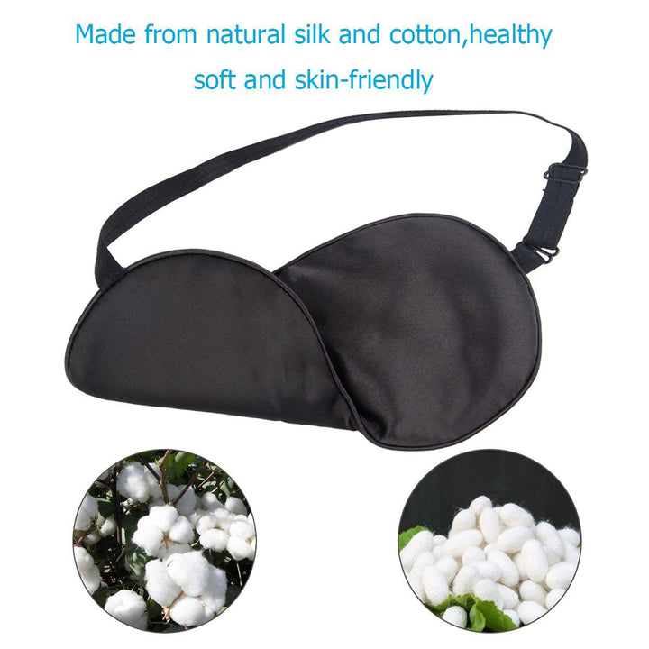 Mulberry Silk Sleep Mask — Total Blackout & Pure Comfort