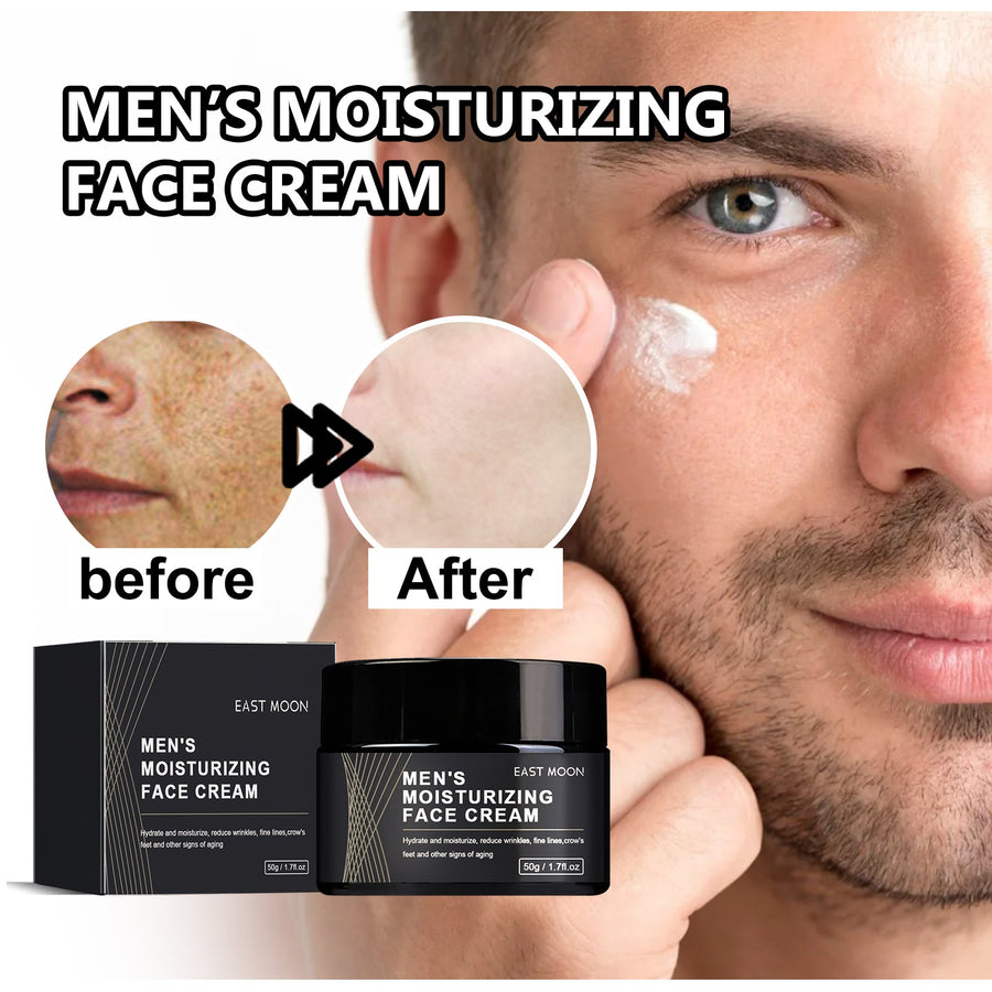 Men's Face Cream for Fine Lines & Daily Hydration