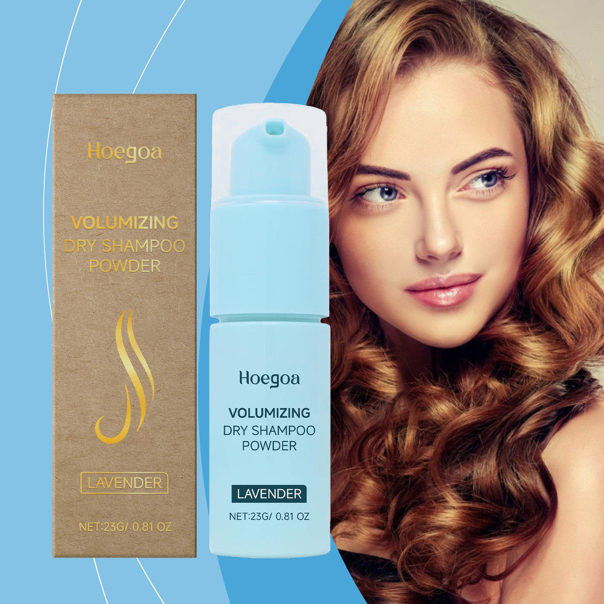 Dry Shampoo Powder Spray for Instant Hair Refresh