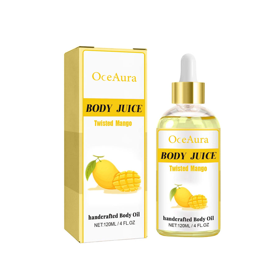 Handcrafted Mango Body Oil for Dry, Tired Skin