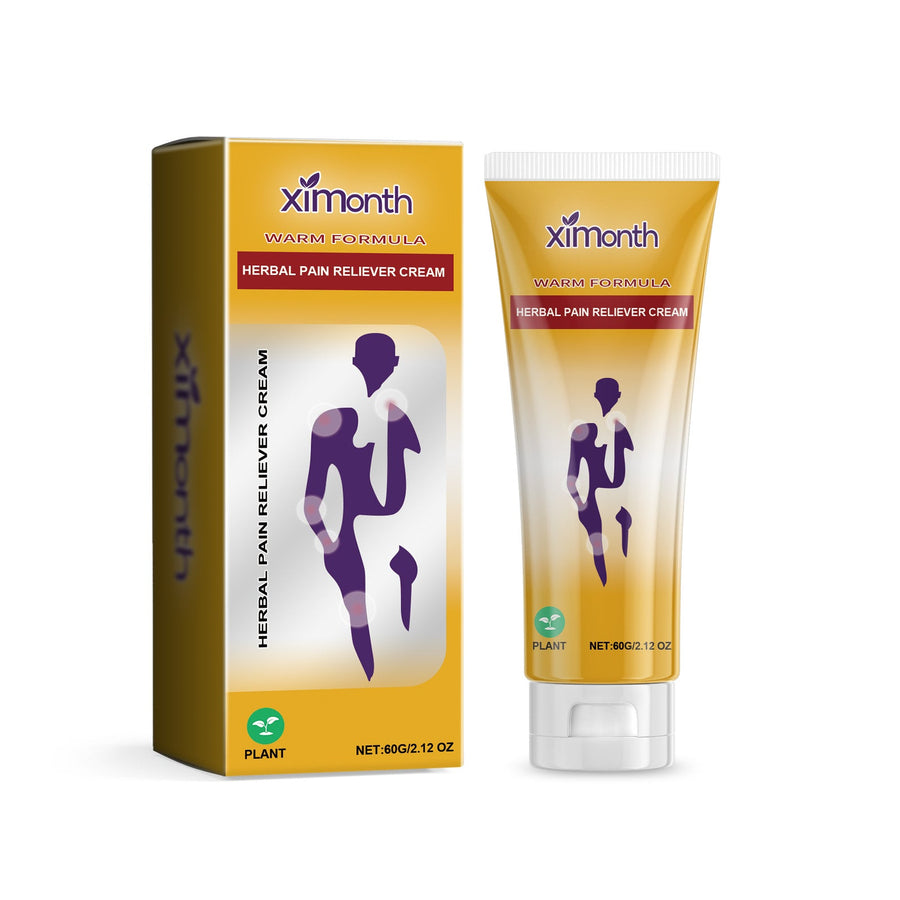 Warming Herbal Joint Pain Relief Cream — Deep Penetrating