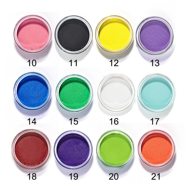 UV Body Paint Cream for Blacklight Glow Face Designs