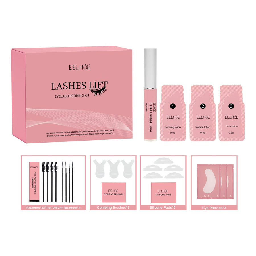 Lash Lift Kit At Home Curl Set for Straight Lashes