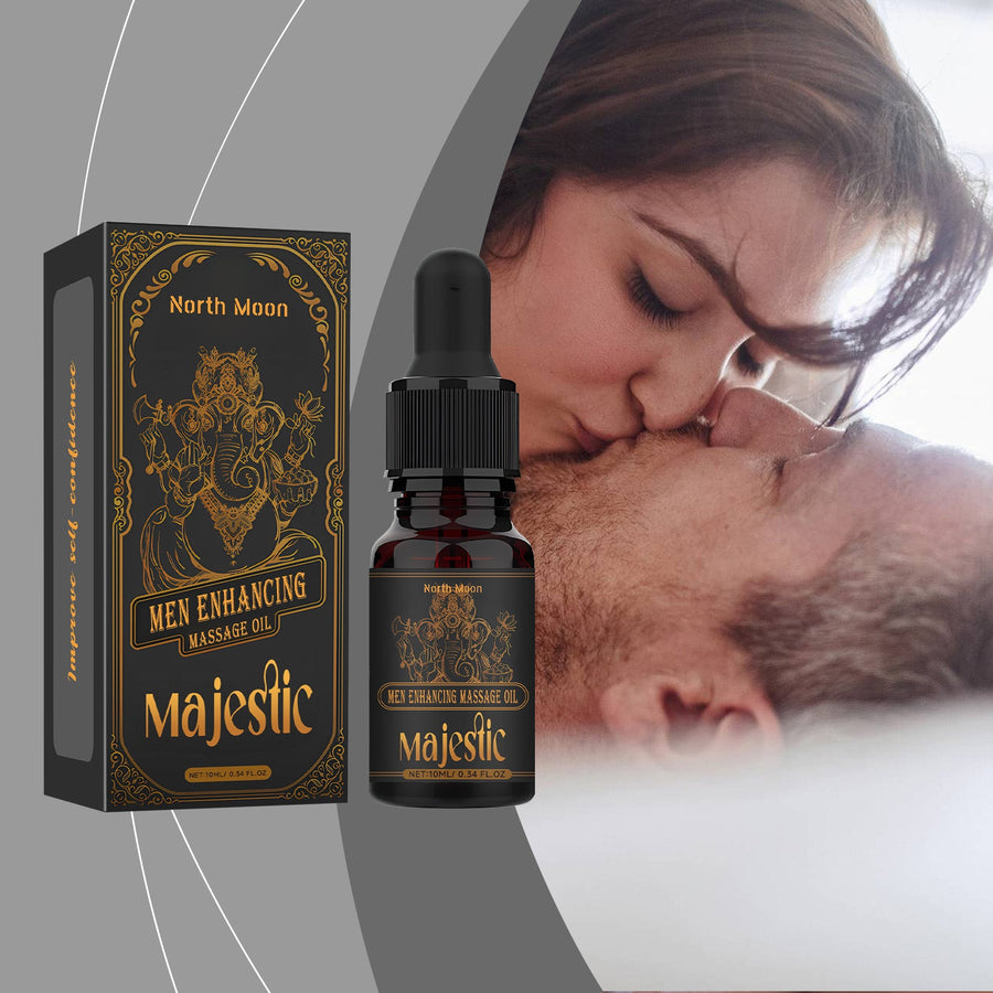 Men's Enhancing Massage Oil — Vitality & Confidence