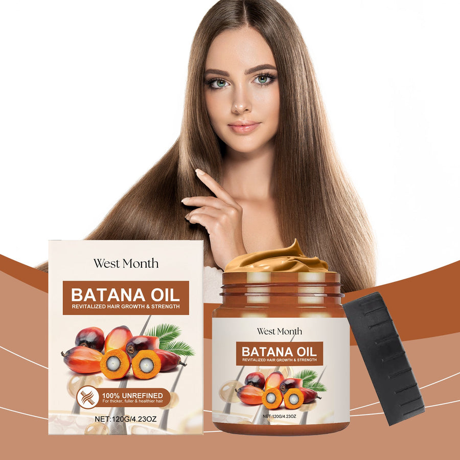 Batana Hair Oil for Softer, Stronger-Looking, Dry Hair