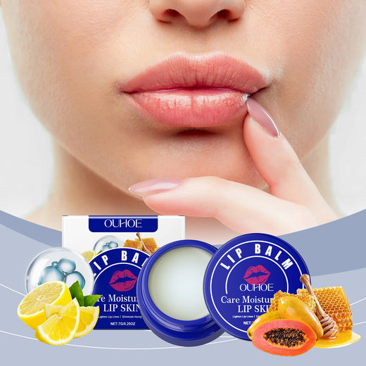Lip Balm Pot With Titanium Dioxide UV Protection