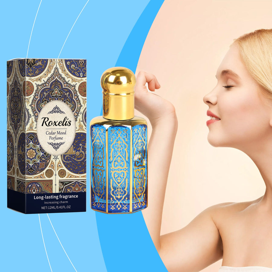 Cedar Mood Perfume – Portable Long‑Lasting Warm Spice Scent