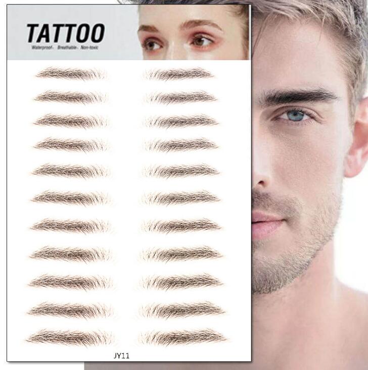 Waterproof Eyebrow Stickers for Fuller-Looking Brows