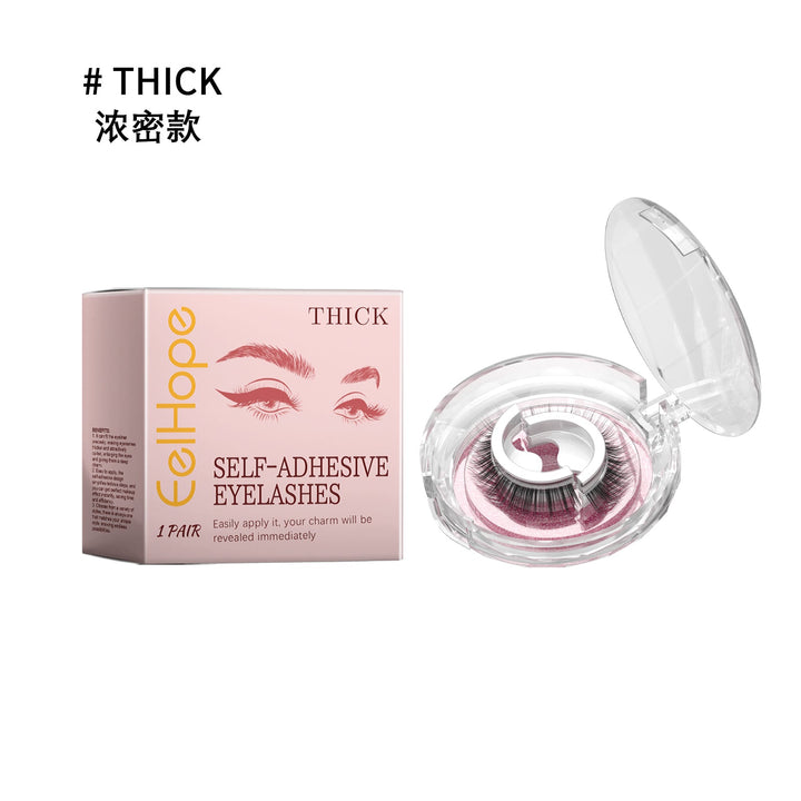 Self-Adhesive Eyelashes for Easy, Glue-Free Eye Glam