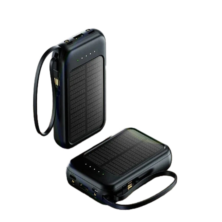 Solar Power Bank 20000mAh — Charge 4 Devices Off-Grid