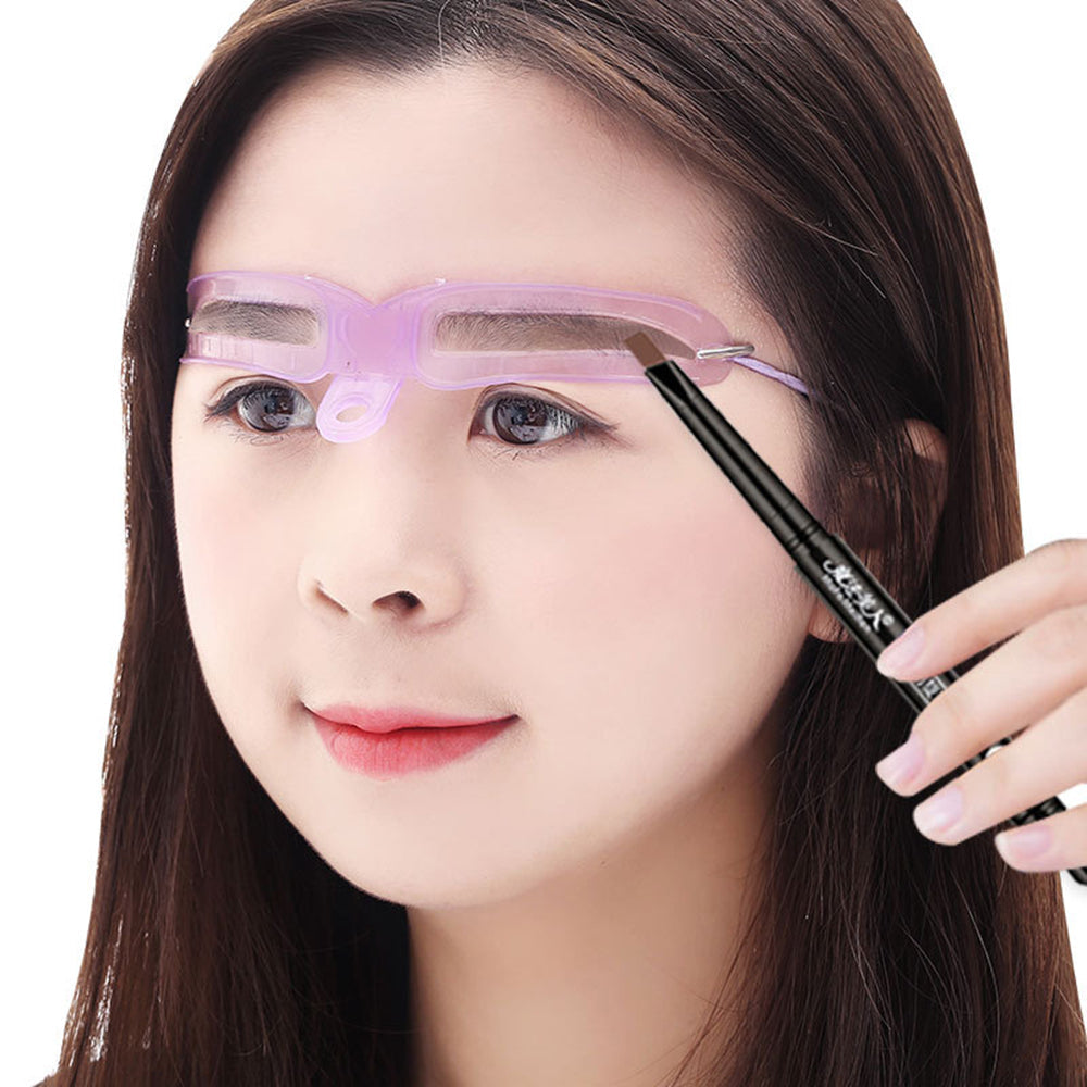 Eyebrow Stencil Tool — 8 Shapes for Symmetrical Brows