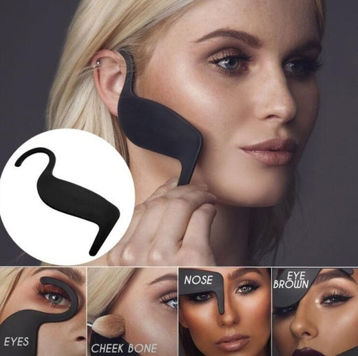 Makeup Contour Guide Tool for Even Face Definition