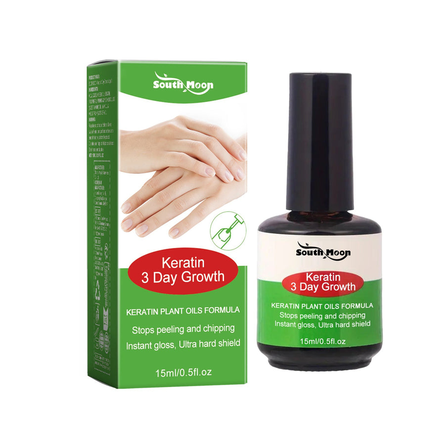 Keratin Nail Oil – Strengthen Nails, 3-Day Growth
