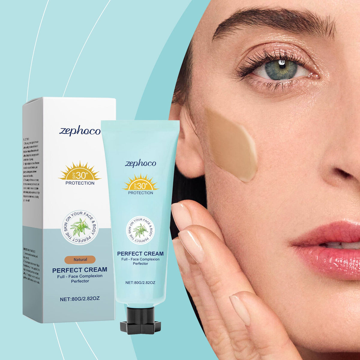 Moisturizing Foundation SPF 30 for Natural Matte Skin