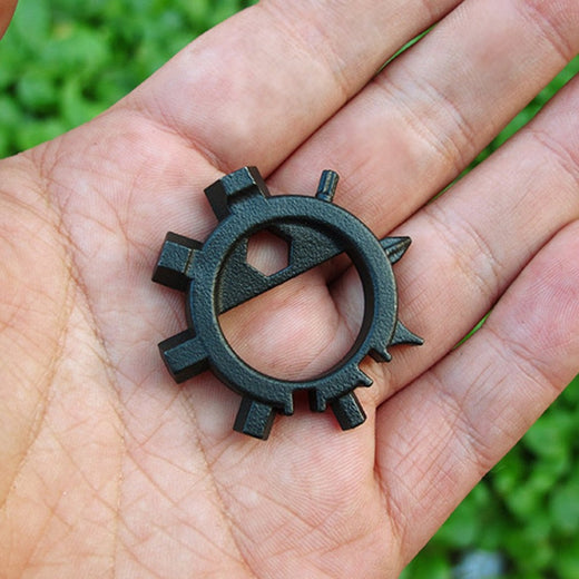 12‑Function Keychain Disc Multi‑Tool — Compact EDC Tool Set