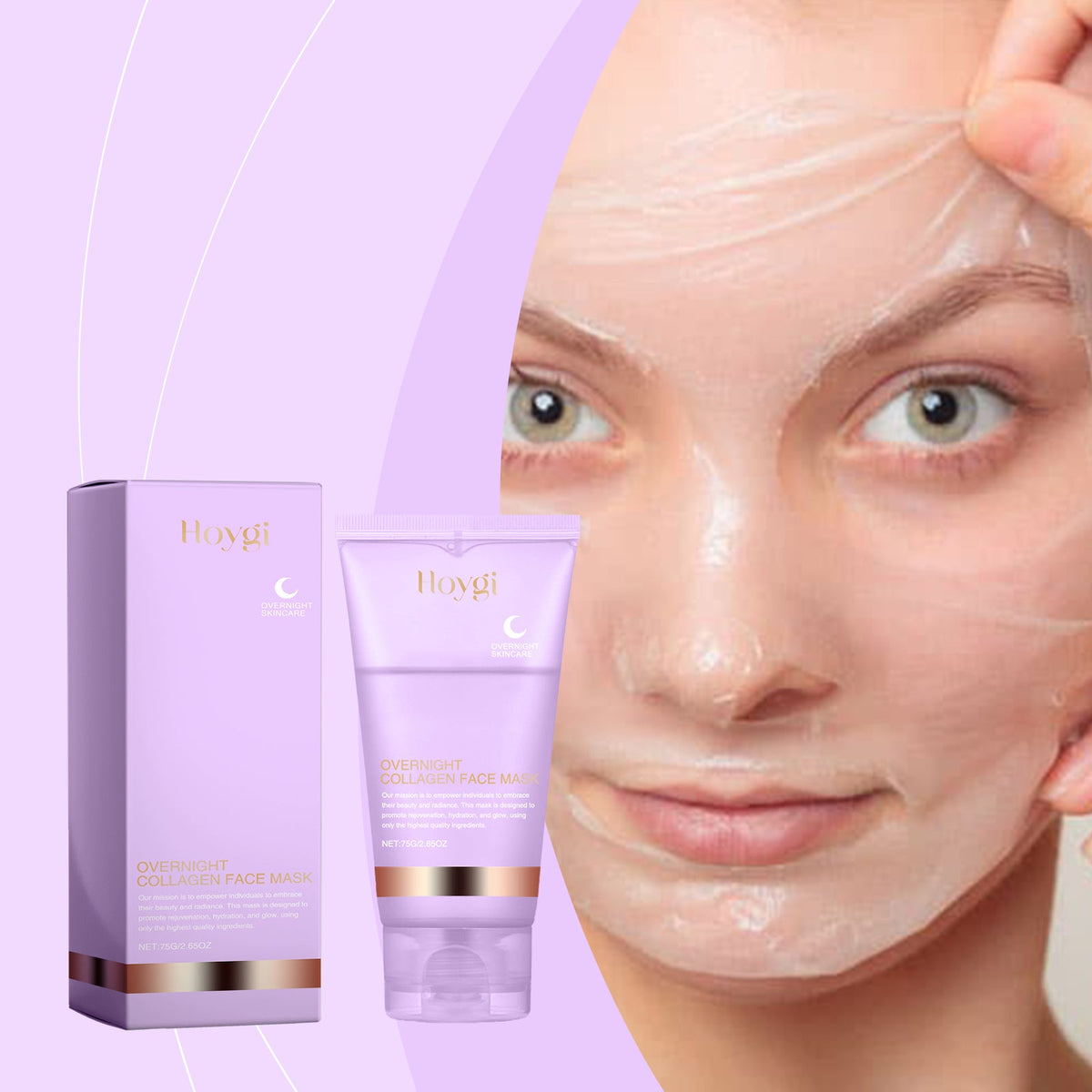 Overnight Collagen Face Mask for Deep Skin Hydration