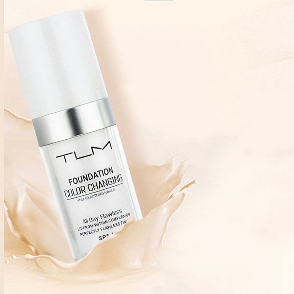 Color Changing Foundation for Natural Even Coverage