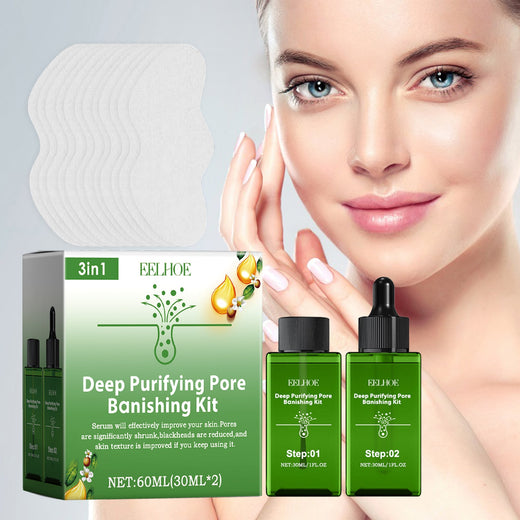 Two-Step Pore Cleansing Kit for Blackheads & Pores