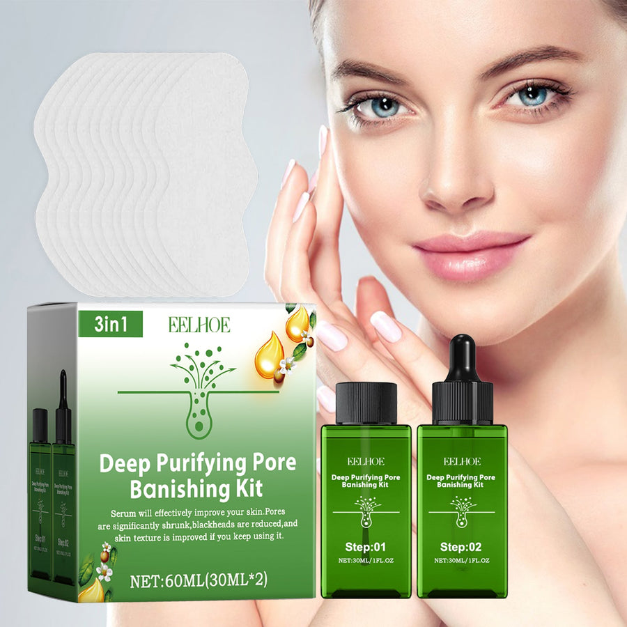 Two-Step Pore Cleansing Kit for Blackheads & Pores