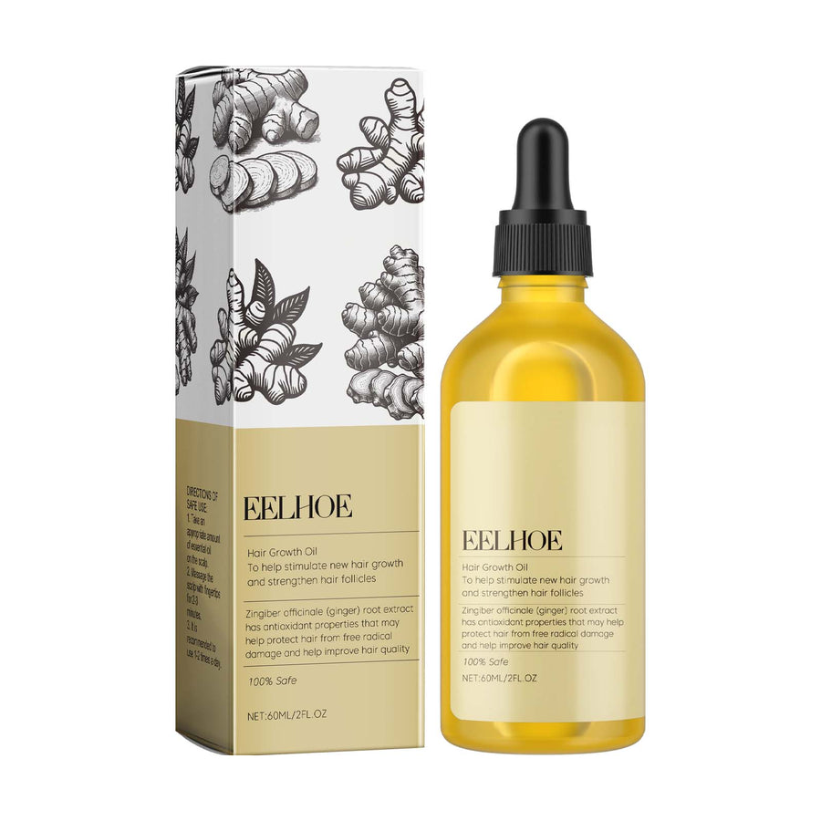 Ginger Hair Growth Oil for Targeted Scalp Care