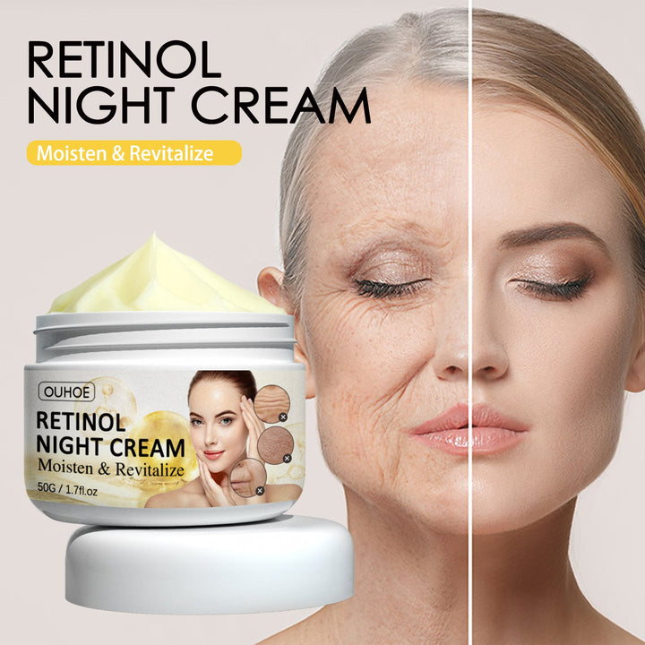 Retinol Night Cream for Fine Lines & Dark Circles