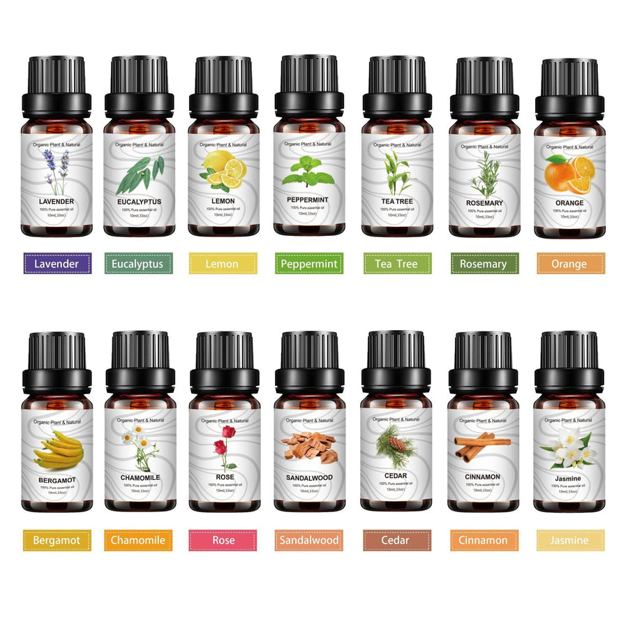 Essential Oil Set: 14 Pure Scents for Home Rituals