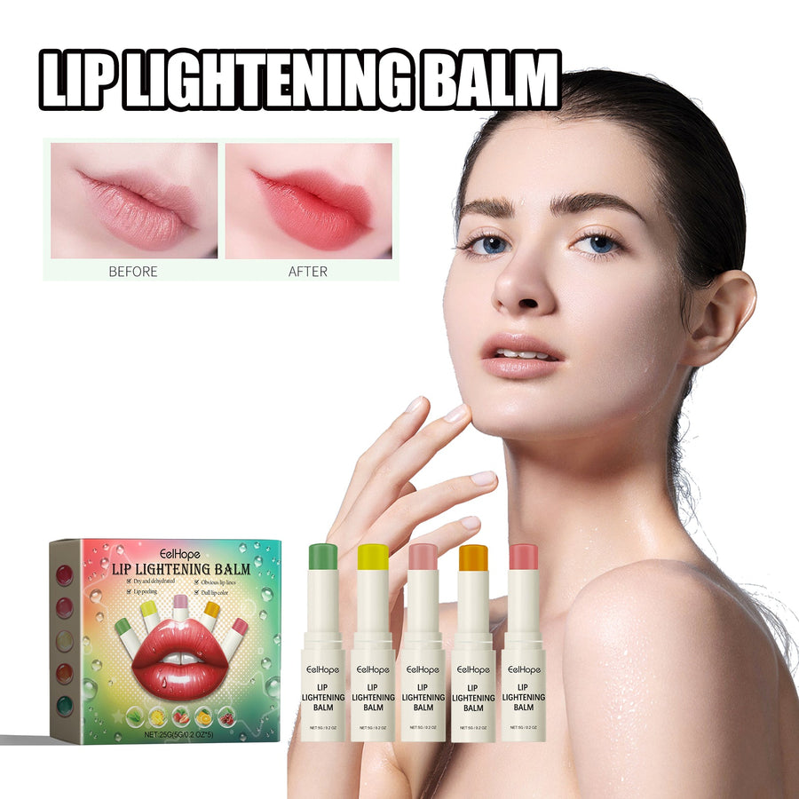 Lip Lightening Balm Five-Piece Tinted Moisture Care Set