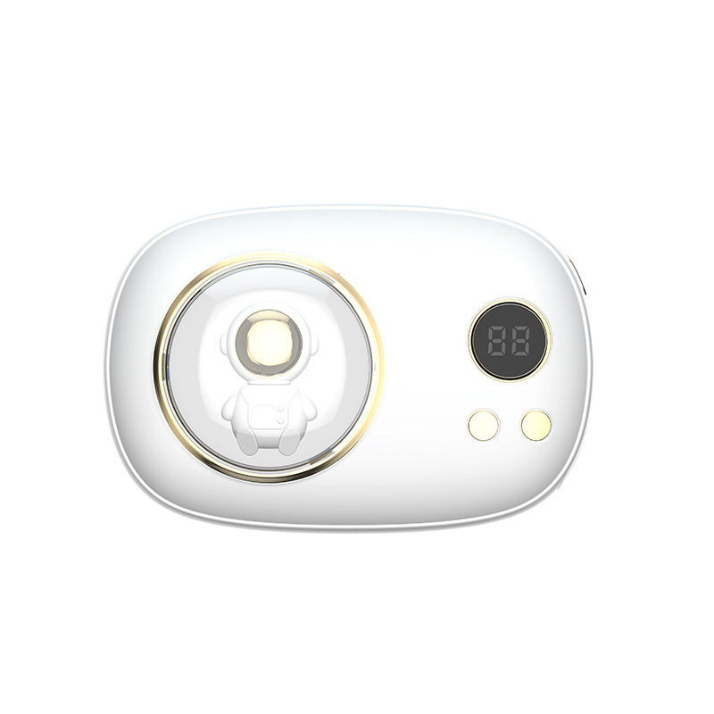 Hand Warmer Power Bank — 10000mAh, 7-Hour Heat, Astronaut