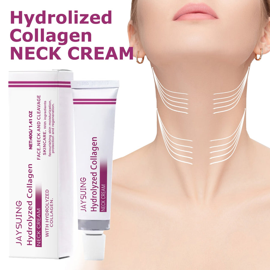 Hydrolyzed Collagen Neck Cream for Smoother Neck Lines