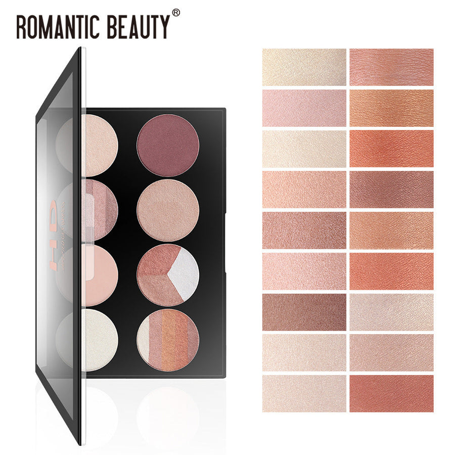 8-Shade Eyeshadow Palette | Matte & Pearl Nude Tones