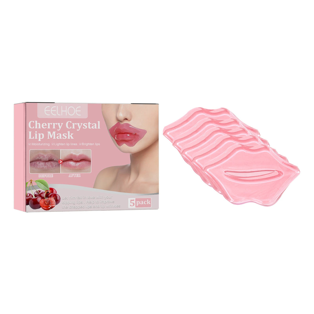 Cherry Crystal Lip Mask — Brighten Lips & Smooth Lines
