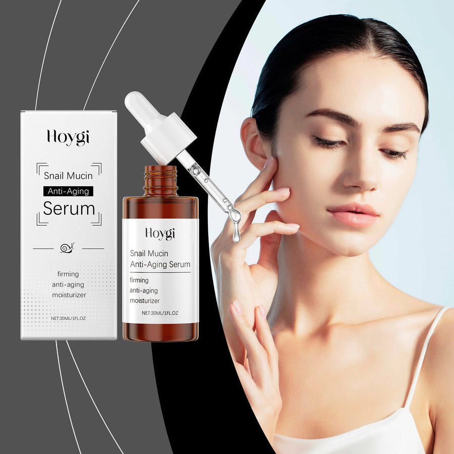 Snail Mucin Face Serum for Hydrated, Smooth-Looking Skin