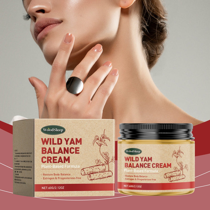 Wild Yam Balance Cream for Hormonal Skin Support