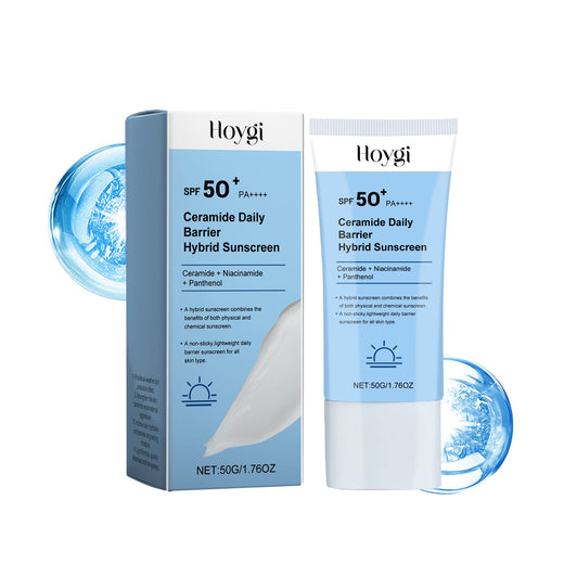 Ceramide SPF 50+ Cream — Lightweight Daily UV Barrier