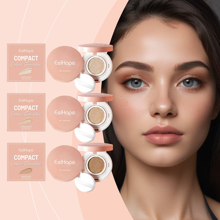Cushion Foundation for Natural, Hydrated Skin Coverage
