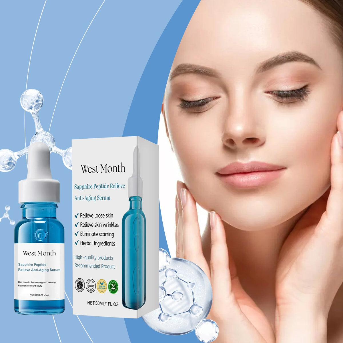 Firming Peptide Serum for Wrinkles & Sagging Skin