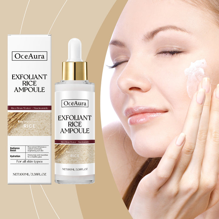 Rice Exfoliating Serum — Brightening & Hydrating Ampoule