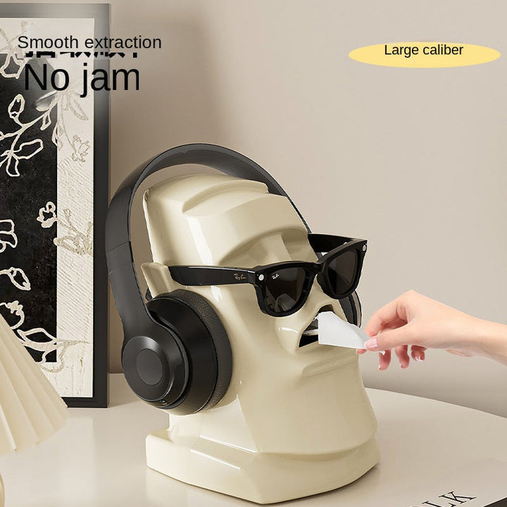 Sculptural Tissue Box Holder — Art That Holds Tissues