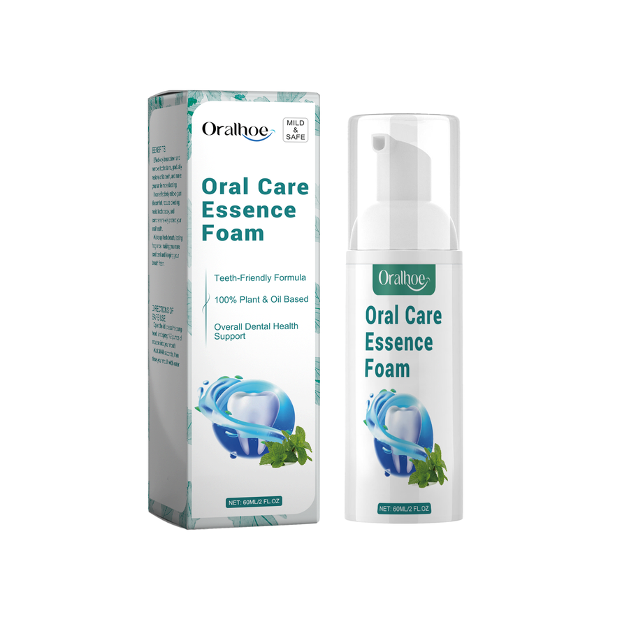 Teeth Whitening Mousse — Plant-Based Foam for a Brighter Smile