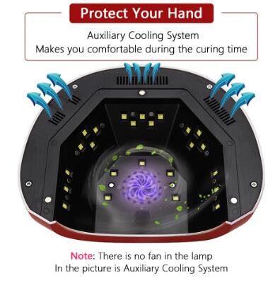 UV LED Gel Nail Lamp — Fast 10-Second Cure with Comfort