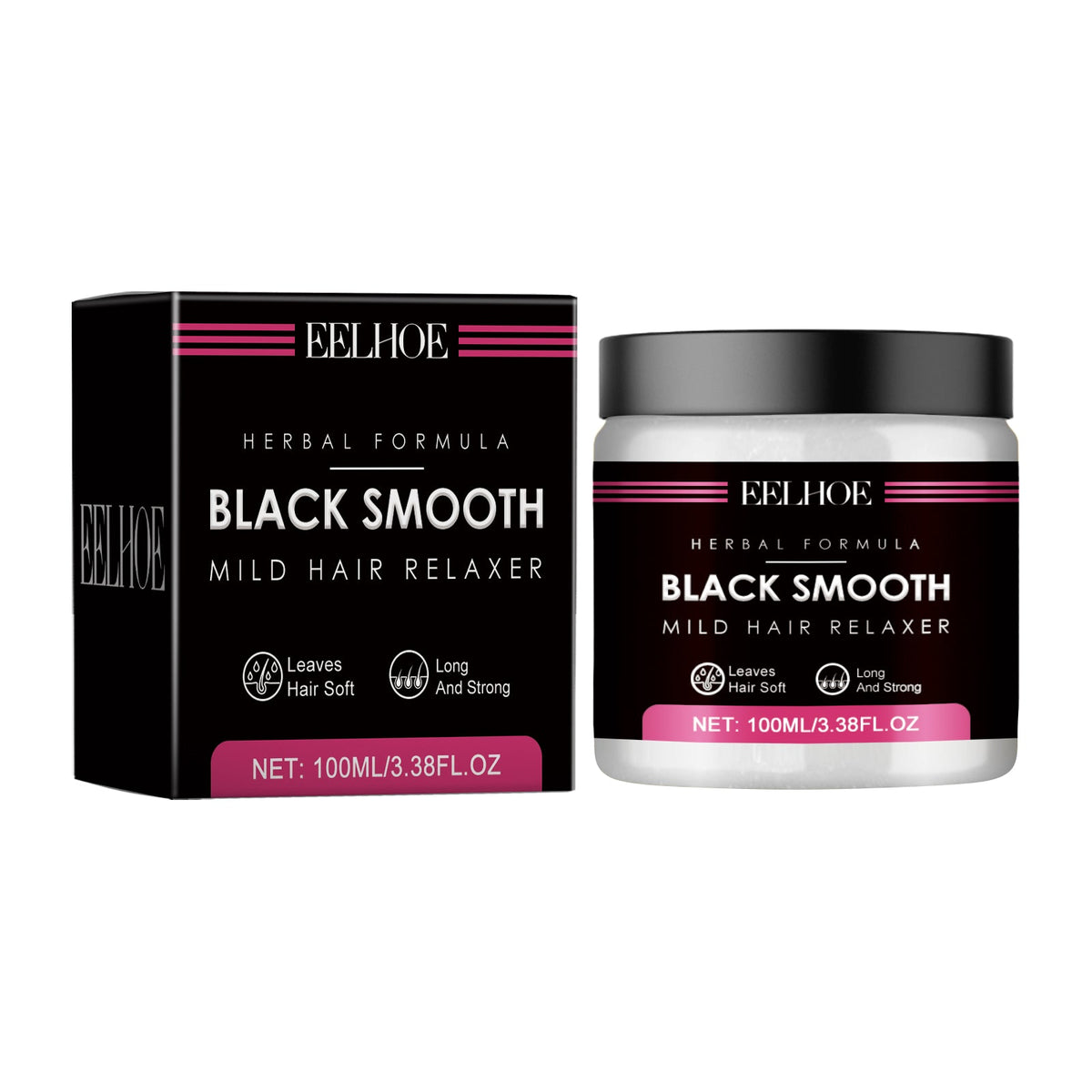 Mild Hair Relaxer Cream for Smoother, Straighter Hair