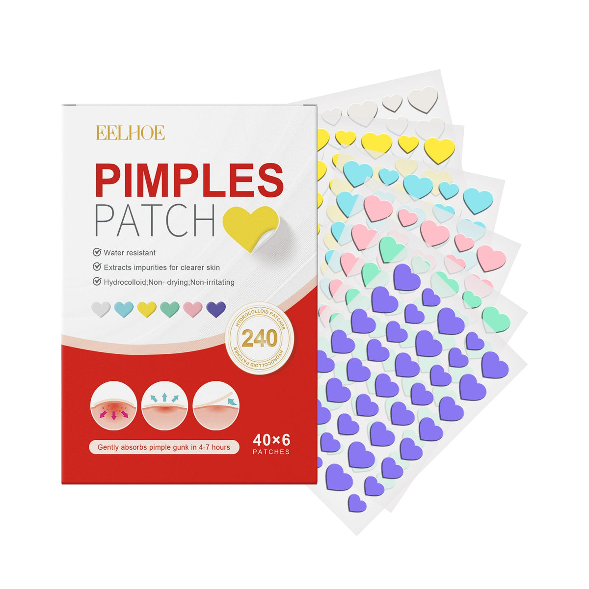 Salicylic Acid Acne Patch Gently Cleanses Facial Skin And Mo