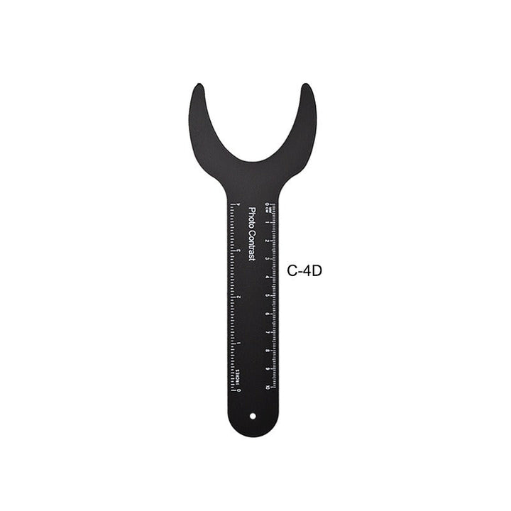 Intraoral Black Contrast Plate with Ruler – Sharp Dental